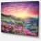 Designart - Morning with Flowers in Mountains - Landscape Photography Canvas Print